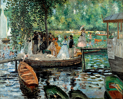 La Grenouillere Pierre-Auguste Renoir